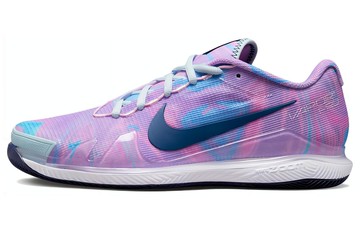 WMNS NIKECOURT AIR ZOOM VAPOR PRO PINK FOAM GLACIER BLUE