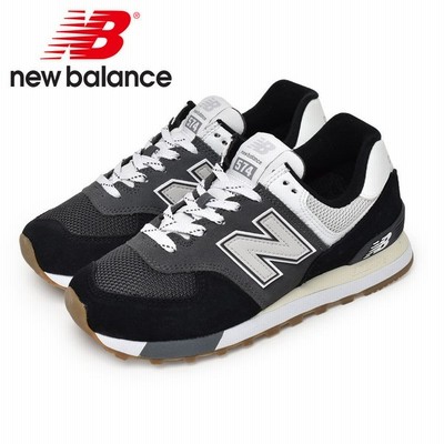 New Balance ニューバランス スニーカー レディース New Balance ブラック 黒 シューズ スポーツ カジュアル ロゴ ローカット Wl574 通販 Lineポイント最大get Lineショッピング