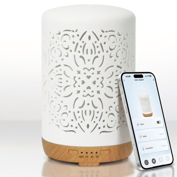 AIOT 智能陶瓷鏤空水氧機 250ml AIOT 智能陶瓷鏤空水氧機 250ml