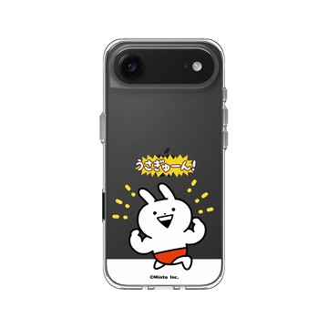 iPhone Air Clear Case（相機按鈕） 透明 - Usagyuuun 小突兔 - 大壯啦 !!!