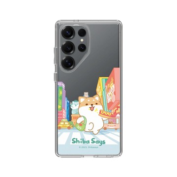 Galaxy S25 Ultra Clear 透明 - 柴語錄 Shiba Says - 出國小確幸