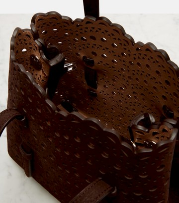 Alaïa Mina 20 New Vienne leather tote bag