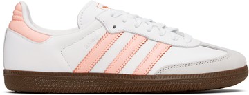 adidas Originals 白色 Samba OG 运动鞋