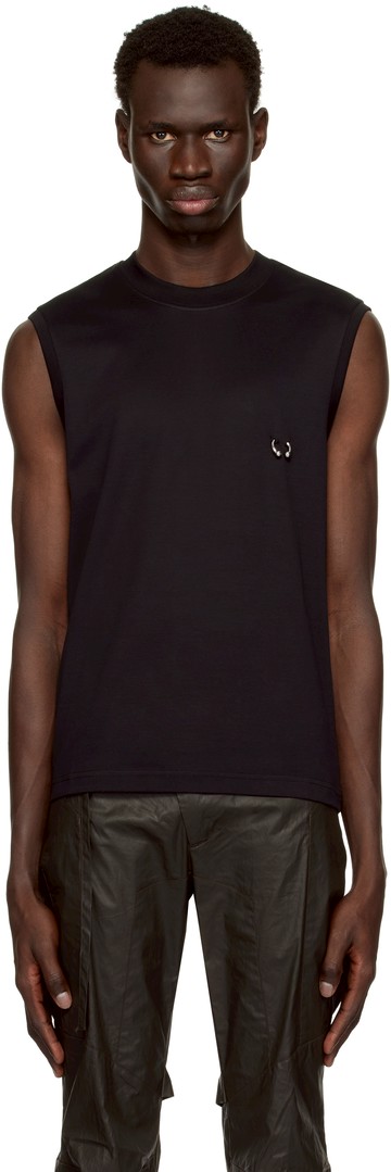 Mugler 黑色 Pierced 背心