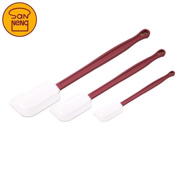 三能器具SN4758耐高熱硅膠刮刀(大中小) DIY烘焙工具攪面糊 刮刀