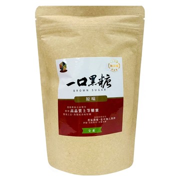 珍田生機 一口黑糖 原味  150g  1包