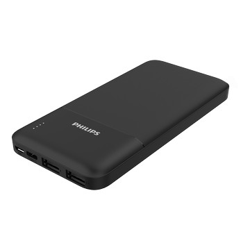 philips飛利浦 10000mah 行動電源 雙輸入輕薄行動電源 dlp1811/96