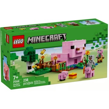 [樂享積木] LEGO 21268 小豬寶寶之家 Minecraft系列
