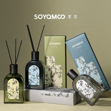 【蝦米良品】SOYAMOO索苜 | 森林植調擴香瓶 香薰擴香 香氛瓶 精油薫香罐 居家設計 精美包裝送禮禮盒 情人節禮物