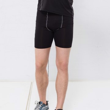 《Sasaki》高彈力機能性緊身短褲(黑)/874019