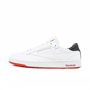 Reebok Club C 85 Vintage [100209025] 男 休閒鞋 經典 復古 網球鞋 穿搭 白 黑