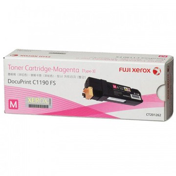 FUJI XEROX 原廠洋紅色碳粉匣 / 箱 CT201262｜領券最高折$220