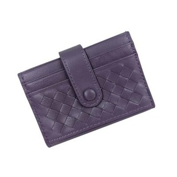 [巴黎精品] 現貨+預購 真皮編織卡夾真羊皮零錢包錢包短夾隨身手拿包-輕便小巧多層男女皮夾6色a1ke5