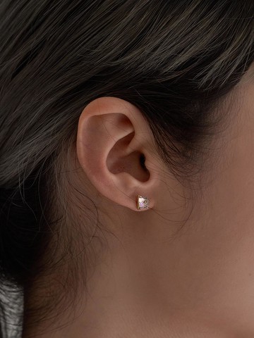 14K Swarovski Earrings