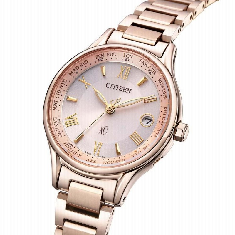 クロスシー シチズン ソーラー電波時計 CITIZEN xC EC1164-53W