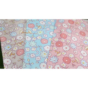 {布布村}純棉布組 3色小花 拼布手工材料