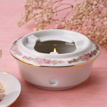 晶豔玫瑰保溫底座