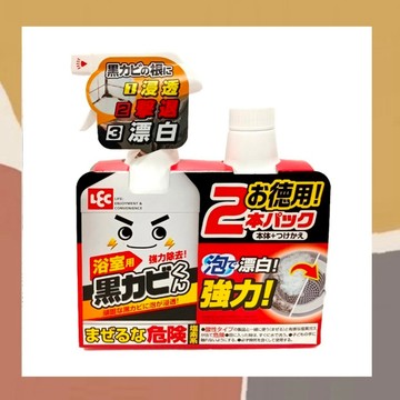 ［so媽］✨日本進口📦LEC 激落君 強力除霉泡泡噴劑+補充瓶 超值2入組 除黴 漂白 磁磚 浴室
