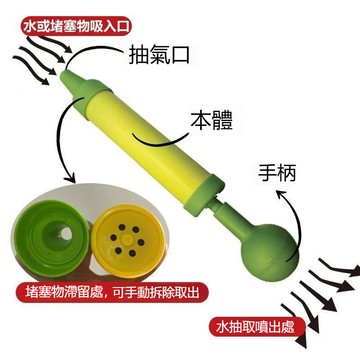 💪【免拆手動疏通器】冷氣排水管堵塞清理工具 空調內機漏水冰箱疏通泵 手動壓力泵居家好物 台灣出貨