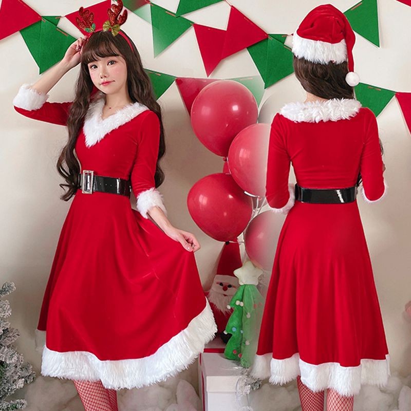 サンタ コスプレ クリスマス コスプレ 赤ずきん レディース用