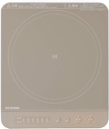【日本代購】Iris Ohyama IH 電磁爐 1400W IHK-T37-T