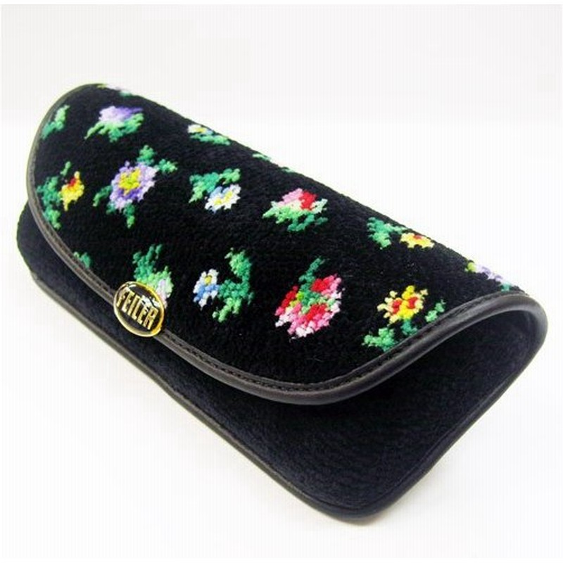 フェイラー メガネケース 眼鏡ケース Feiler プティフローリスト 黒 ブラック Pef 1013 Bk 通販 Lineポイント最大0 5 Get Lineショッピング