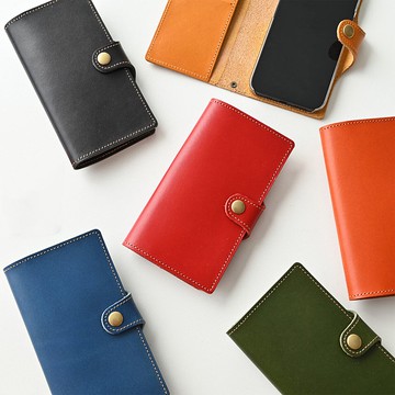 與所有型號相容的智慧型手機保護殼 筆記本型皮帶 [S 牛仔褲] 真皮 栃木皮革 AM02K