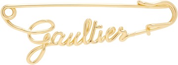 Jean Paul Gaultier 金色 The Gaultier 胸针