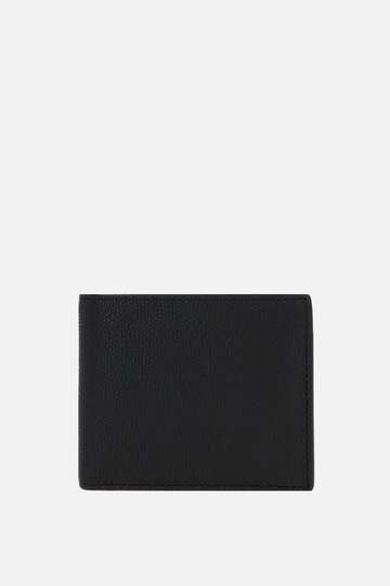 VALEXTRA grainy leather billfold wallet Man
