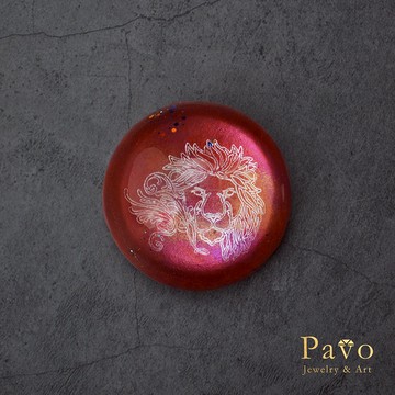 【Pavo Jewelry & Art】藝術寶石皂-獅子座 Leo / 無懼者-在世界中心呼喚你