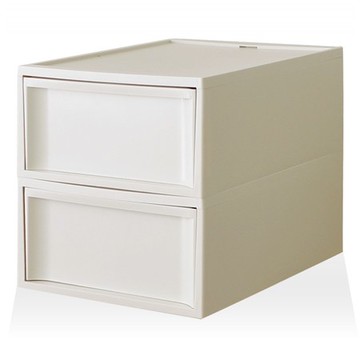 【RISU】北歐風堆疊抽屜櫃組(加大版) M -白色