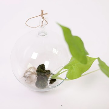 玻璃燭台吊飾_大_公平貿易