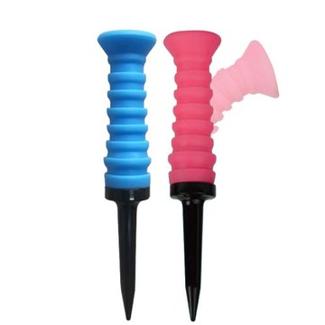 Caiton凱盾軟膠高爾夫球釘彈性限位球梯tee塑料高爾夫球Tee字母T