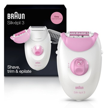 [3美國直購] Braun 3-270 柔滑絲滑 美體刀 SE3270 Epilator Silk-epil 3 系列_FF3