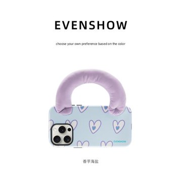 EVENSHOW2024新款超好看手提菲林手機殼適用于iPhone16promax13蘋果15plus14小眾高級感不撞款手拎腕帶保護套
