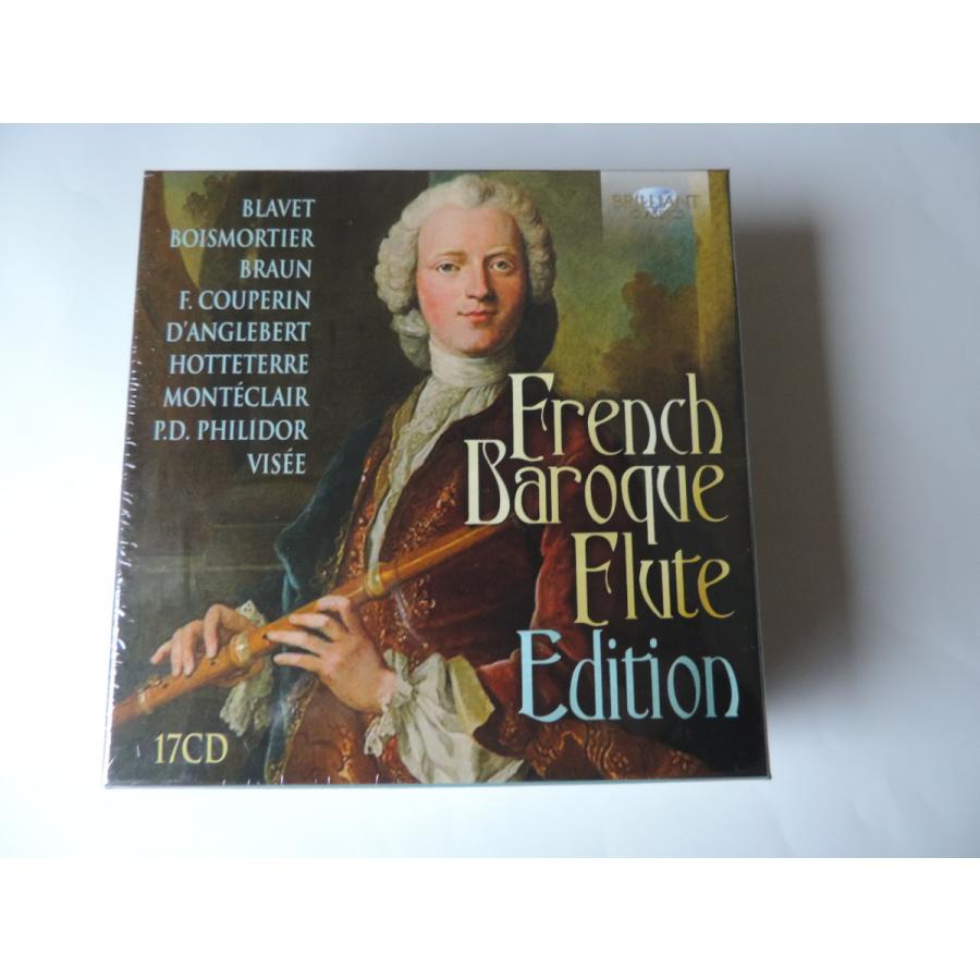 French Baroque Flute Edition 17 CDs    CD