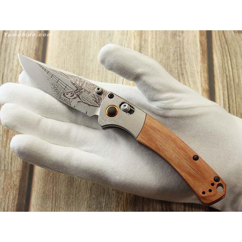 ベンチメイド 15085-2202 ミニ クルックド リバー 彫金 Bnechmade WHITETAIL MINI CROOKED RIVER