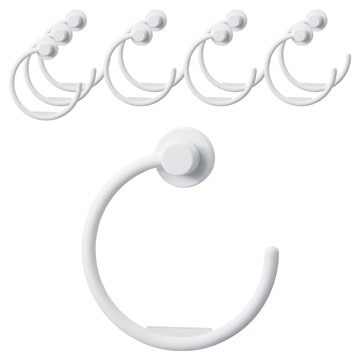 like-it 磁吸毛巾圈  白色  10個