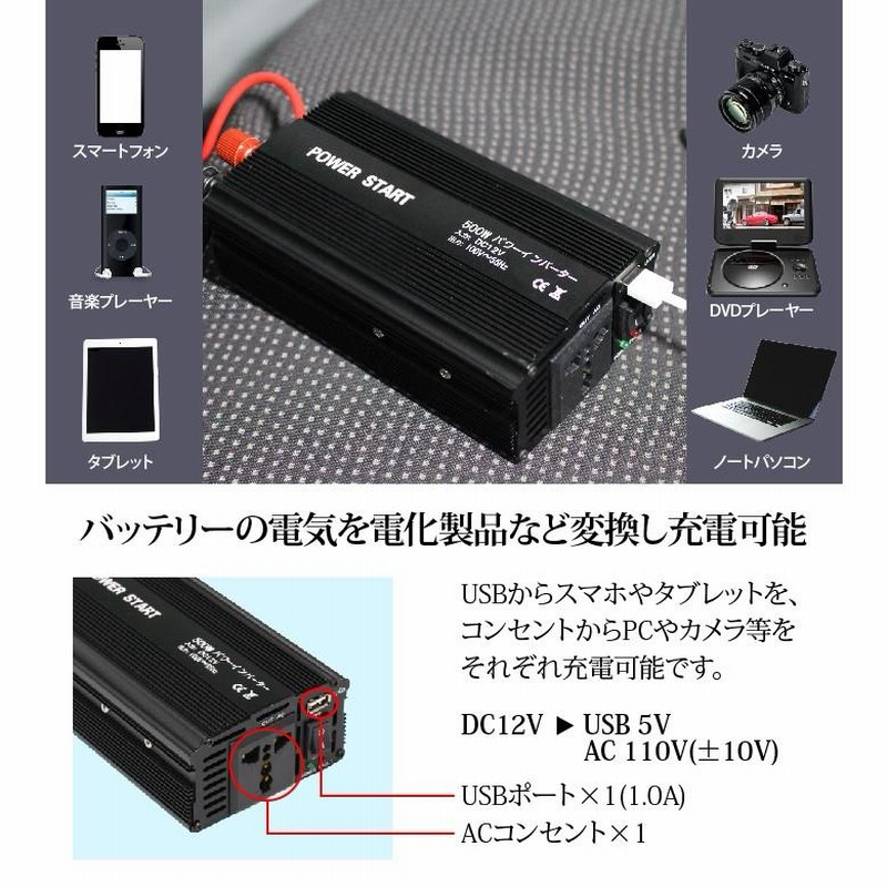Amazon.co.jp: Xijia純正弦波 インバーター3200W DC 12VをAC