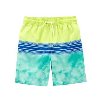 【OshKosh 官方授權】 霓虹拼色泳褲(5-8,108cm~136cm)