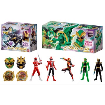 萬代正品 第一戰隊 豪獸者 DX 拳刃機人用 獵鷹射手50 獨角獸鑽頭50 戰隊戒指 豪獸綠黑 騎士龍 暴太郎 代理3月