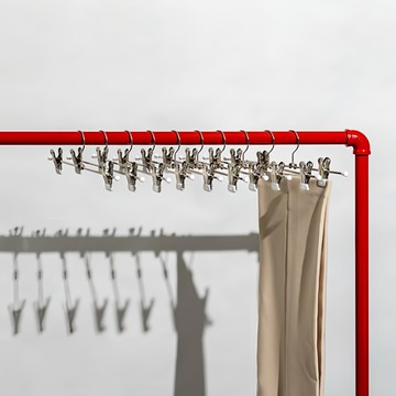 MAWA 防滑裙褲衣架 K30D 10個 白色