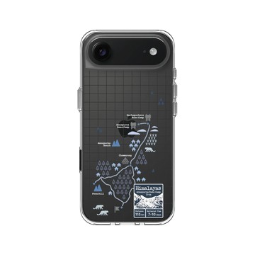 iPhone Air Clear Case（相機按鈕） 透明 - Nature Explorers 自然探索指南 - 探索指南（夜晚的喜馬拉雅山）
