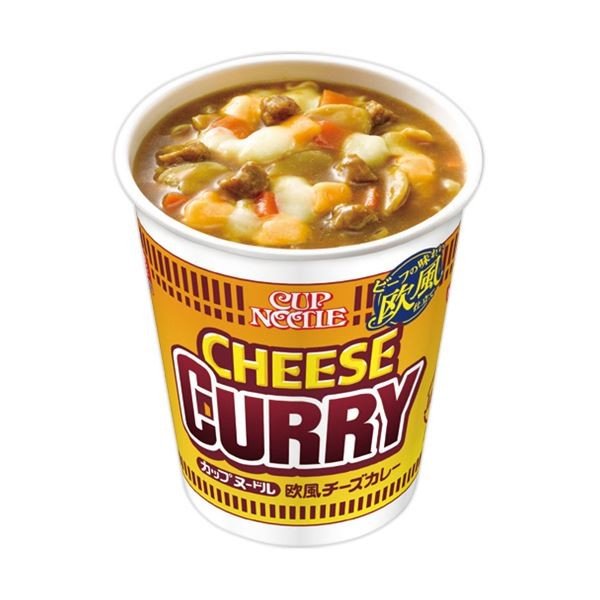 日清食品 カップ ヌードル欧風チーズカレー 85g 1ケース（20食）〔代引不可〕