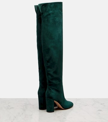 Gianvito Rossi Suede over-the-knee boots