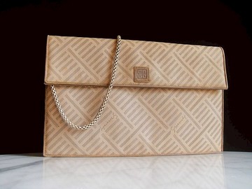 【老時光 OLD-TIME】早期二手古董包Givenchy肩背包手拿包