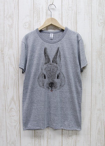 ronronRABIT T 卹 Beh Heather 灰 / R032-TT-GR