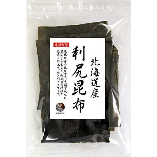 海藻本舗 利尻昆布 100g 昆布 だし 出汁