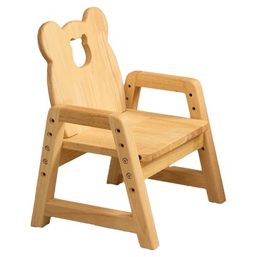 HA Baby Bed 小熊造型成長椅 高度可調節  木頭色  1個