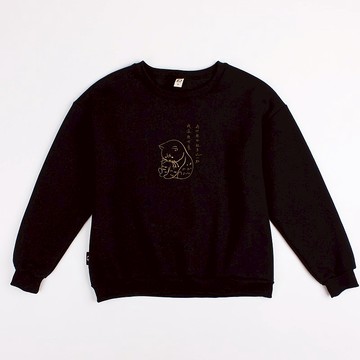 【斑貴妃】我這麼可愛為什麼不能多吃一點  大學T/中性T/情侶T